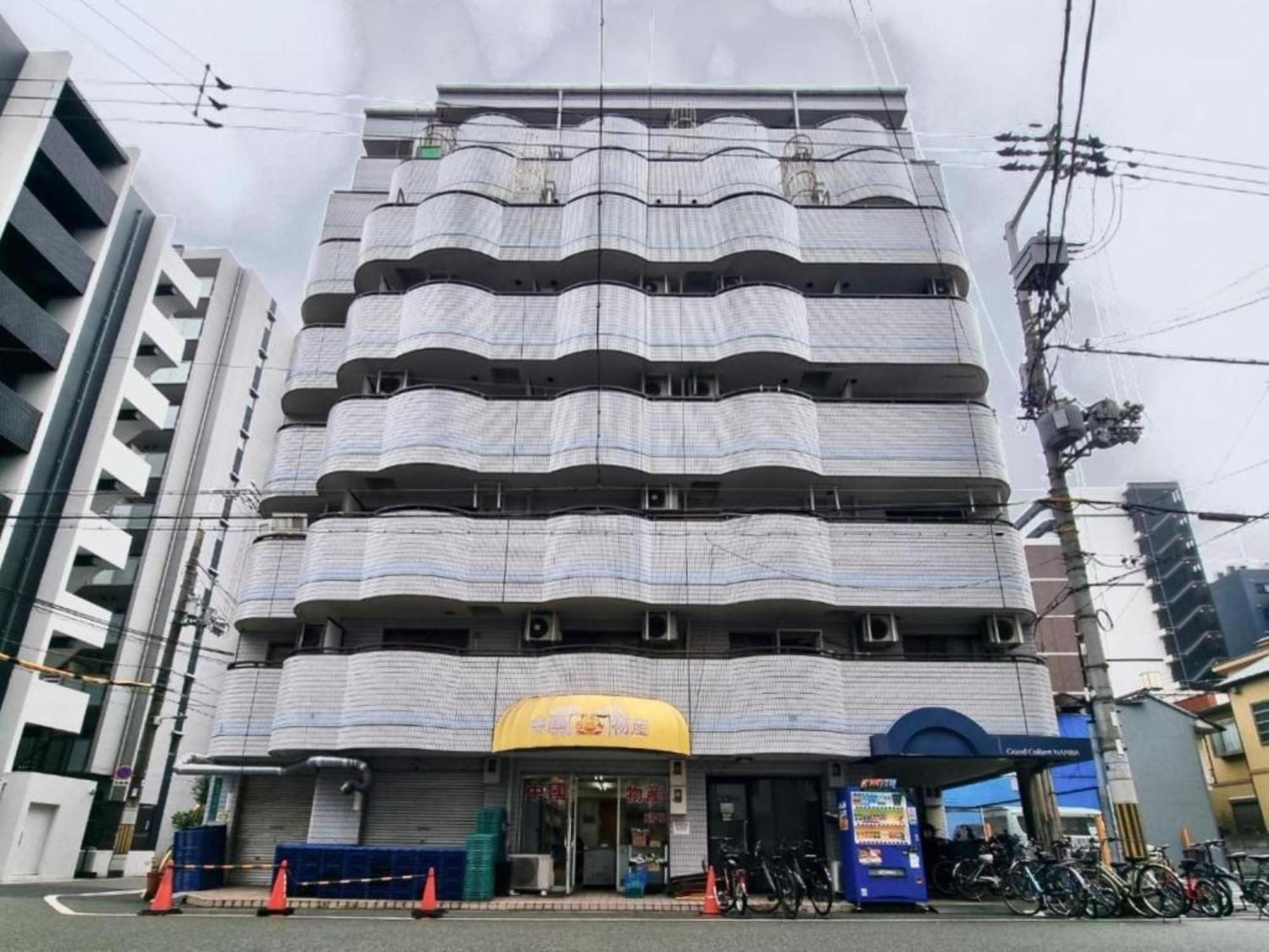 難波駅 4人 徒歩5分 家 Gran505 Lejlighed Osaka Eksteriør billede